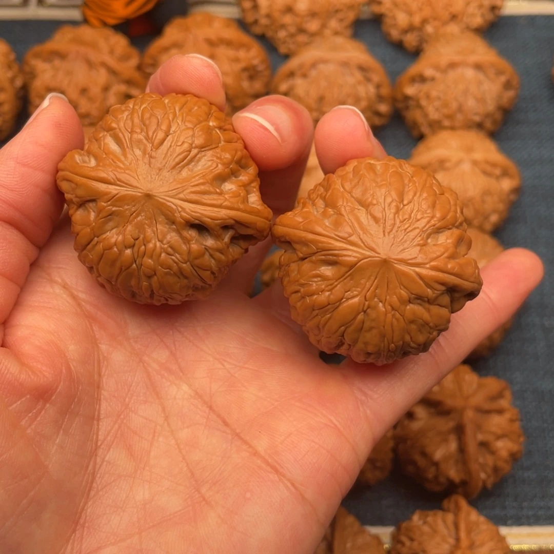 把件文玩核桃41全品毕业球铁锤