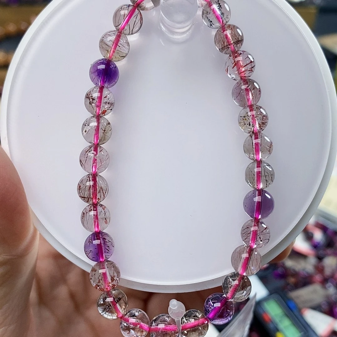 未镶嵌手链水晶g688超七6+