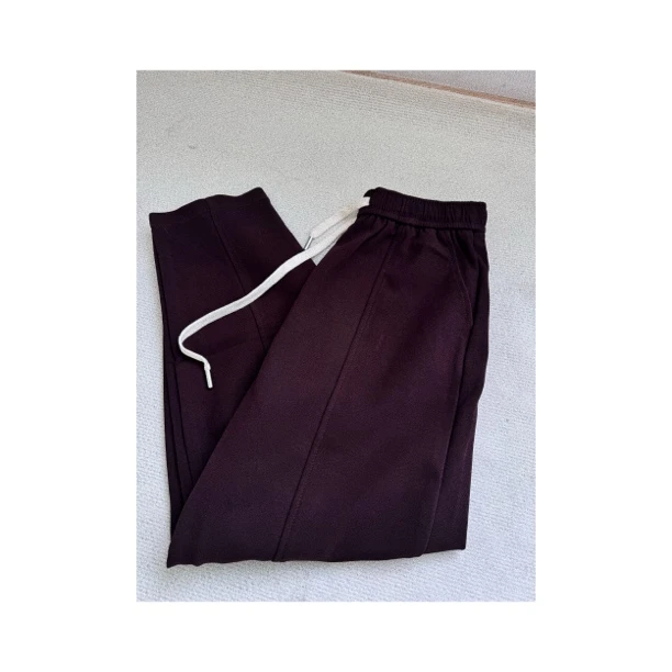 【GJC乌梅子酱卫裤】松紧腰压线显瘦百搭做工巨好卫裤