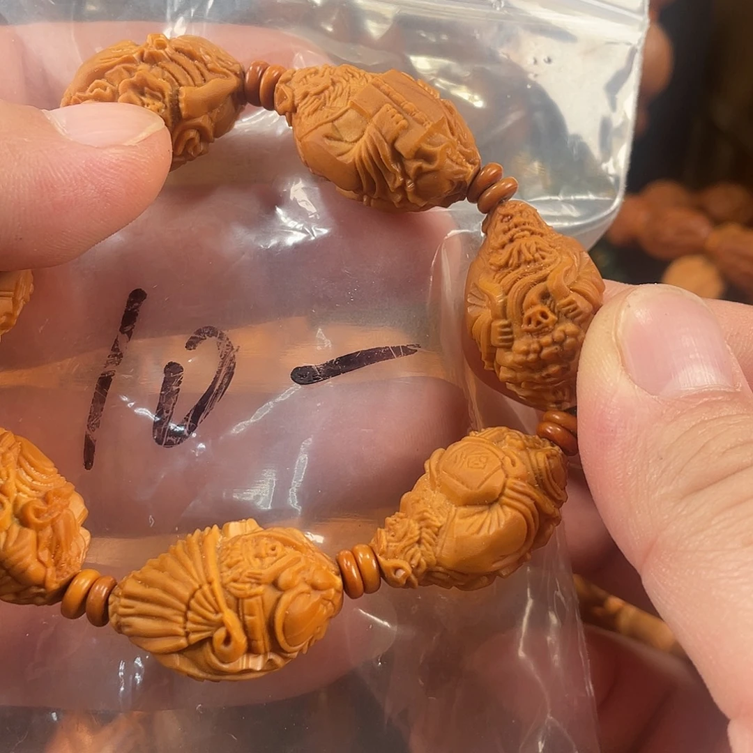 手串/手链橄榄核橄榄核雕工艺手串