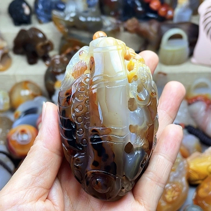 玛瑙/玉髓饰品未镶嵌