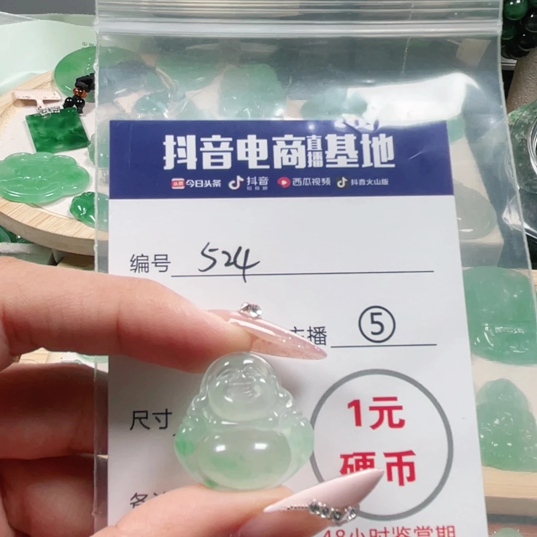 乐***李石英质玉未镶嵌颈饰