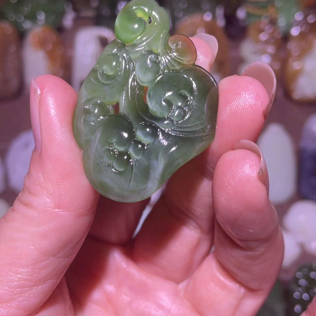 和田玉（碧玉）未镶嵌颈饰