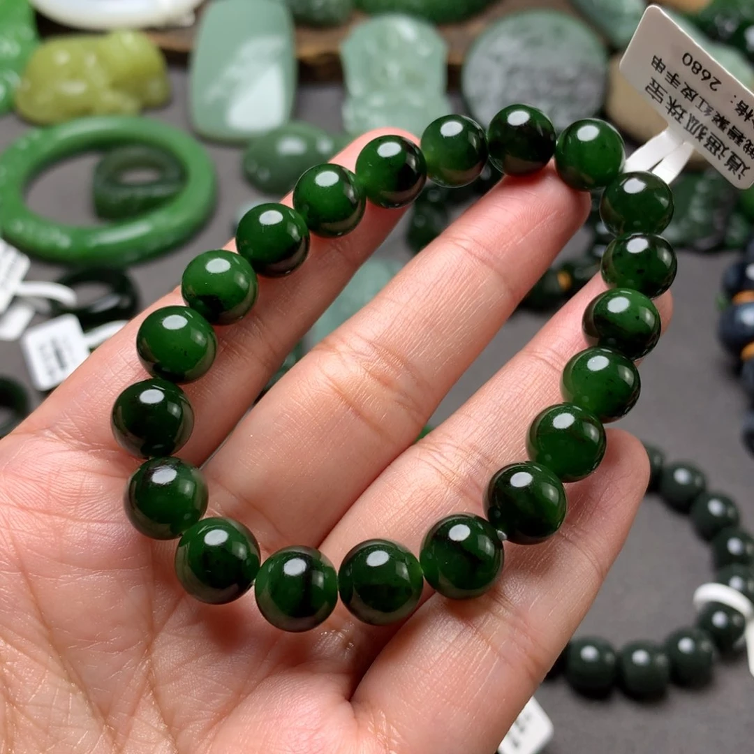 手串未镶嵌和田玉正***?