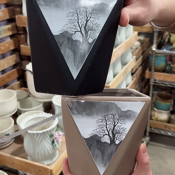 陶瓷陶瓷多肉植物花盆