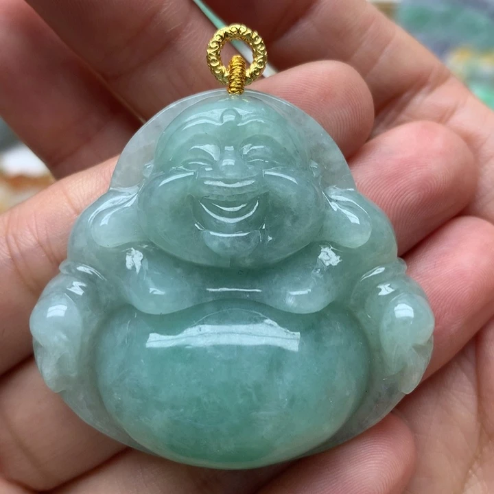 颈饰未镶嵌翡翠正翡翠