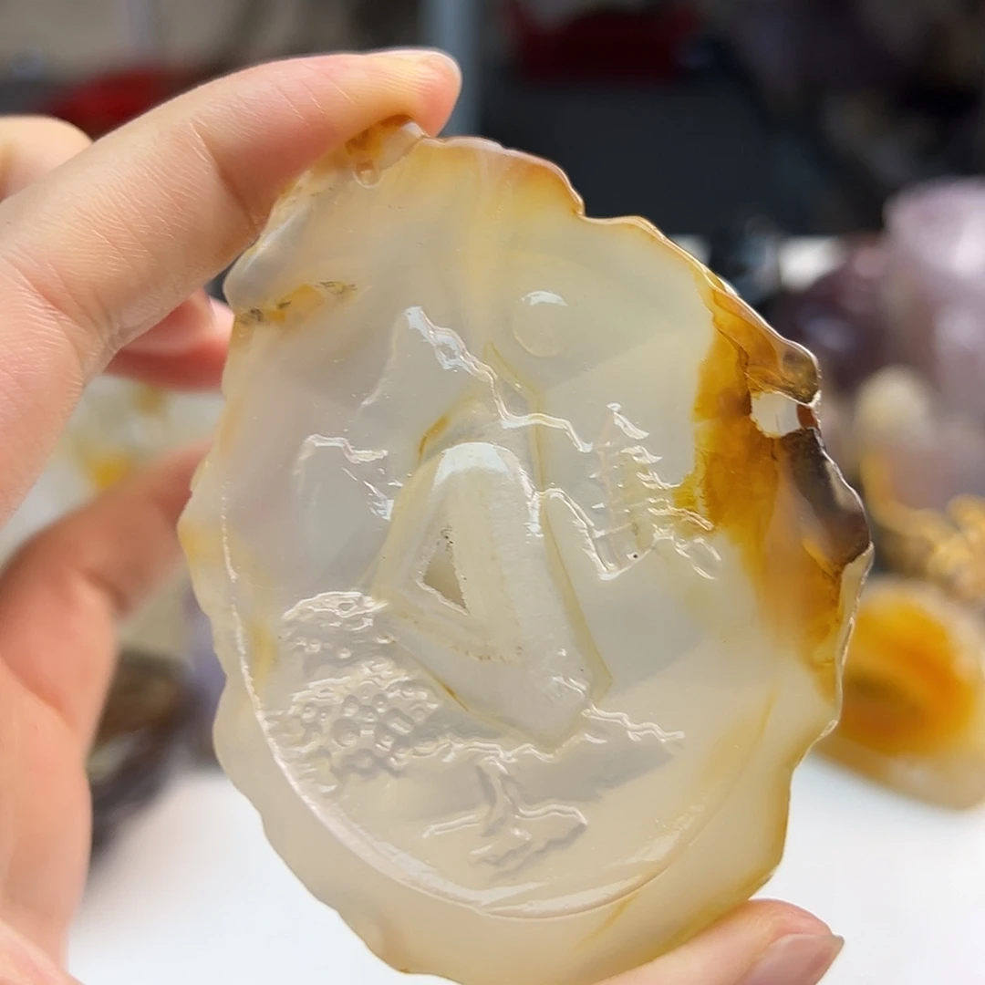 玛瑙/玉髓未镶嵌颈饰