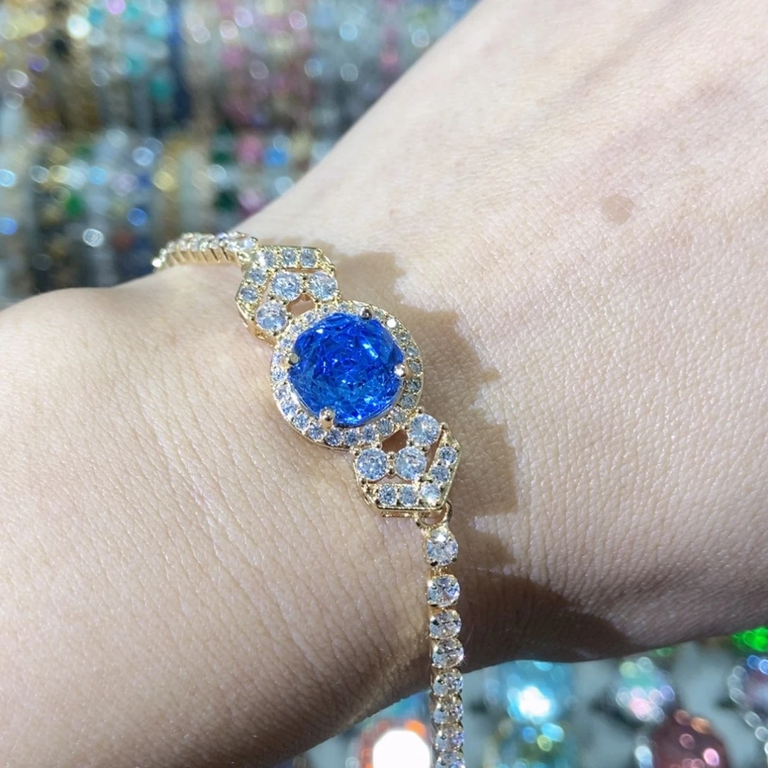 66锆石（处理）手链