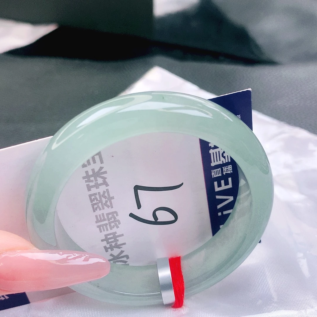 翡翠未镶嵌手镯缅甸天然a货翡翠