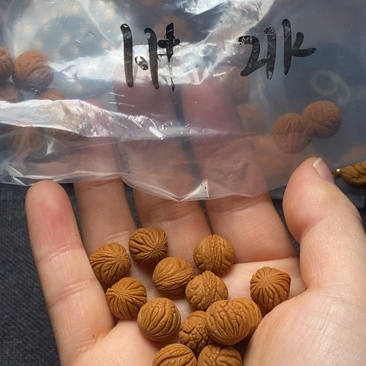 吊坠桃核秦岭山野生桃核