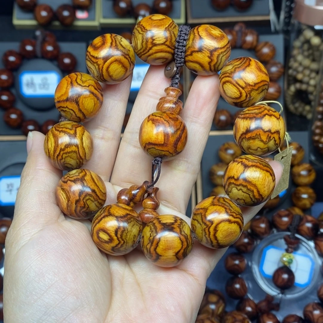 高****部海南黄花梨2.0高货京剧脸谱对眼