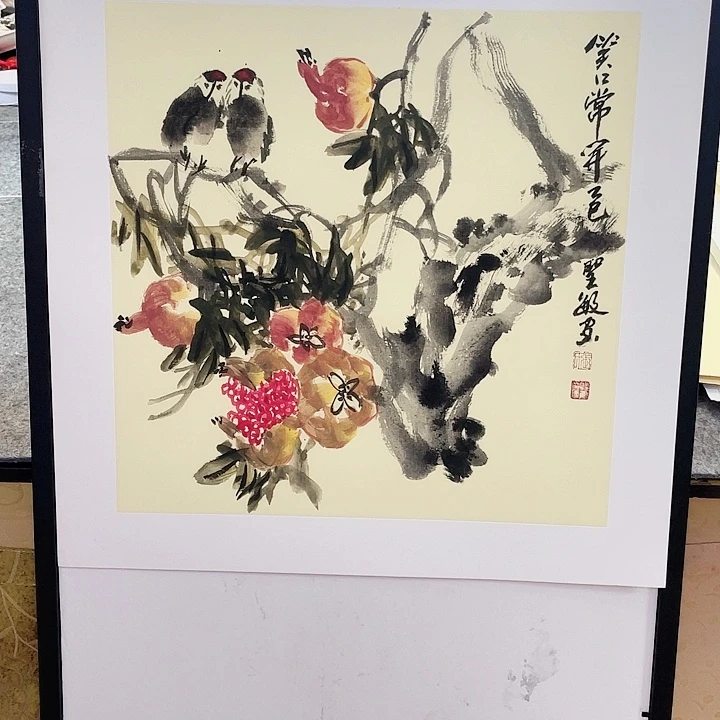 国画张圣敏先生纯手绘作品