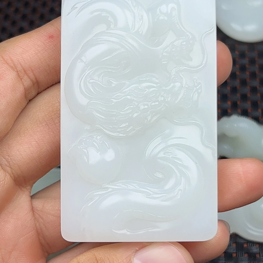 羊***哥和田玉未镶嵌挂件