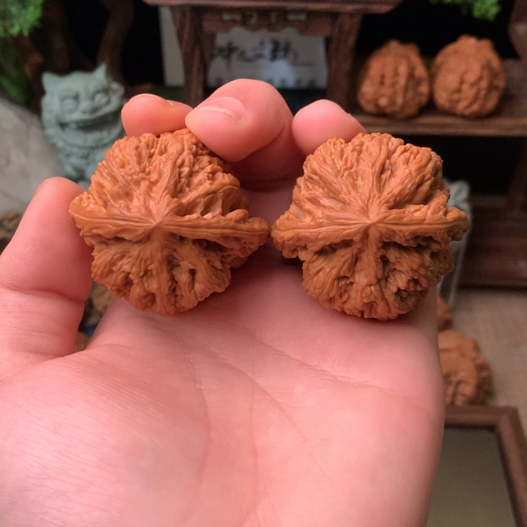 文玩核桃把件47尺寸大粗筋