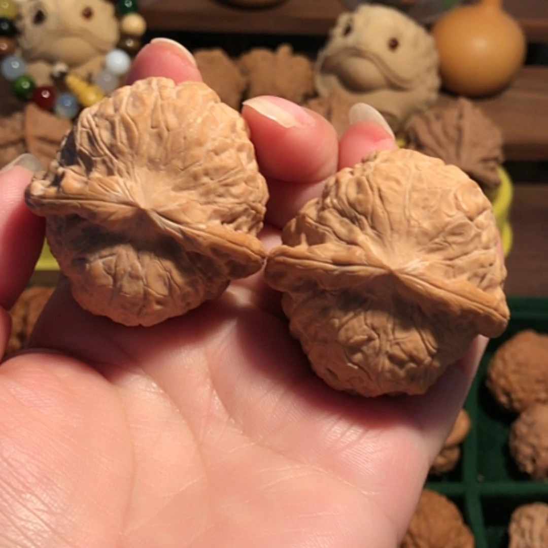 【闪购商品】文玩核桃把件南瓜墩