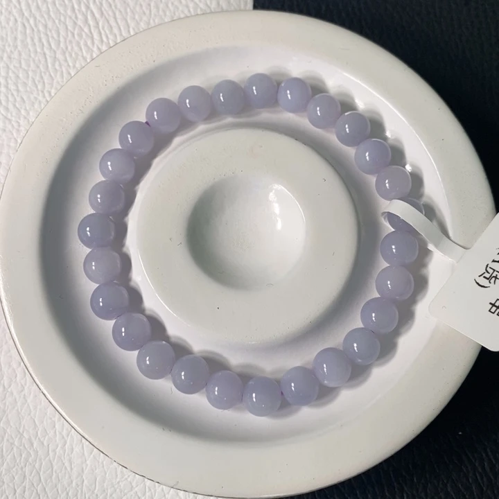 翡翠未镶嵌手链卡 7+