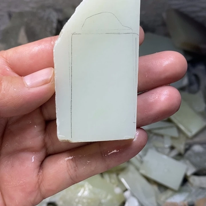 定制和田玉毛货抛光