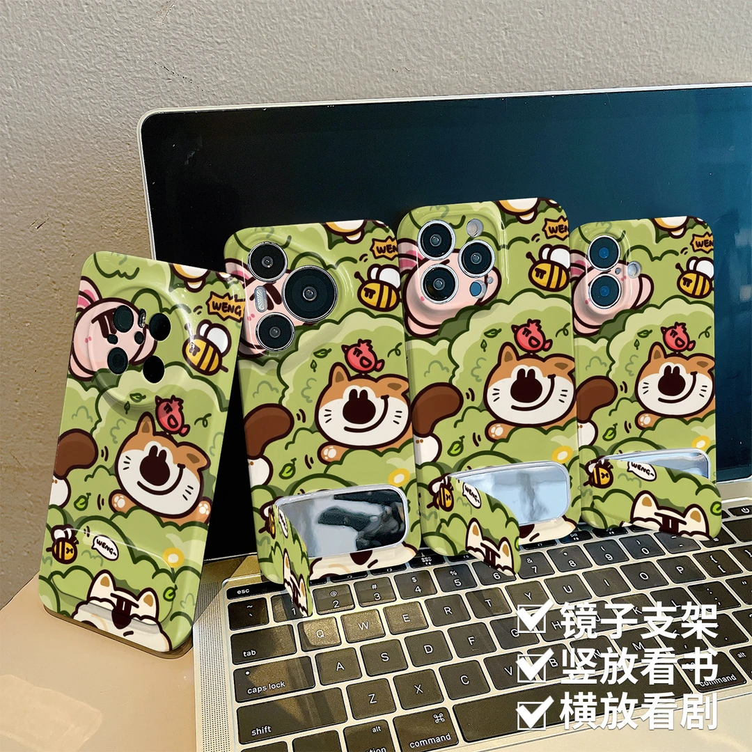 狗狗合集适用苹果菲林手机壳华为vivo小米oppo荣耀全包防摔保护套