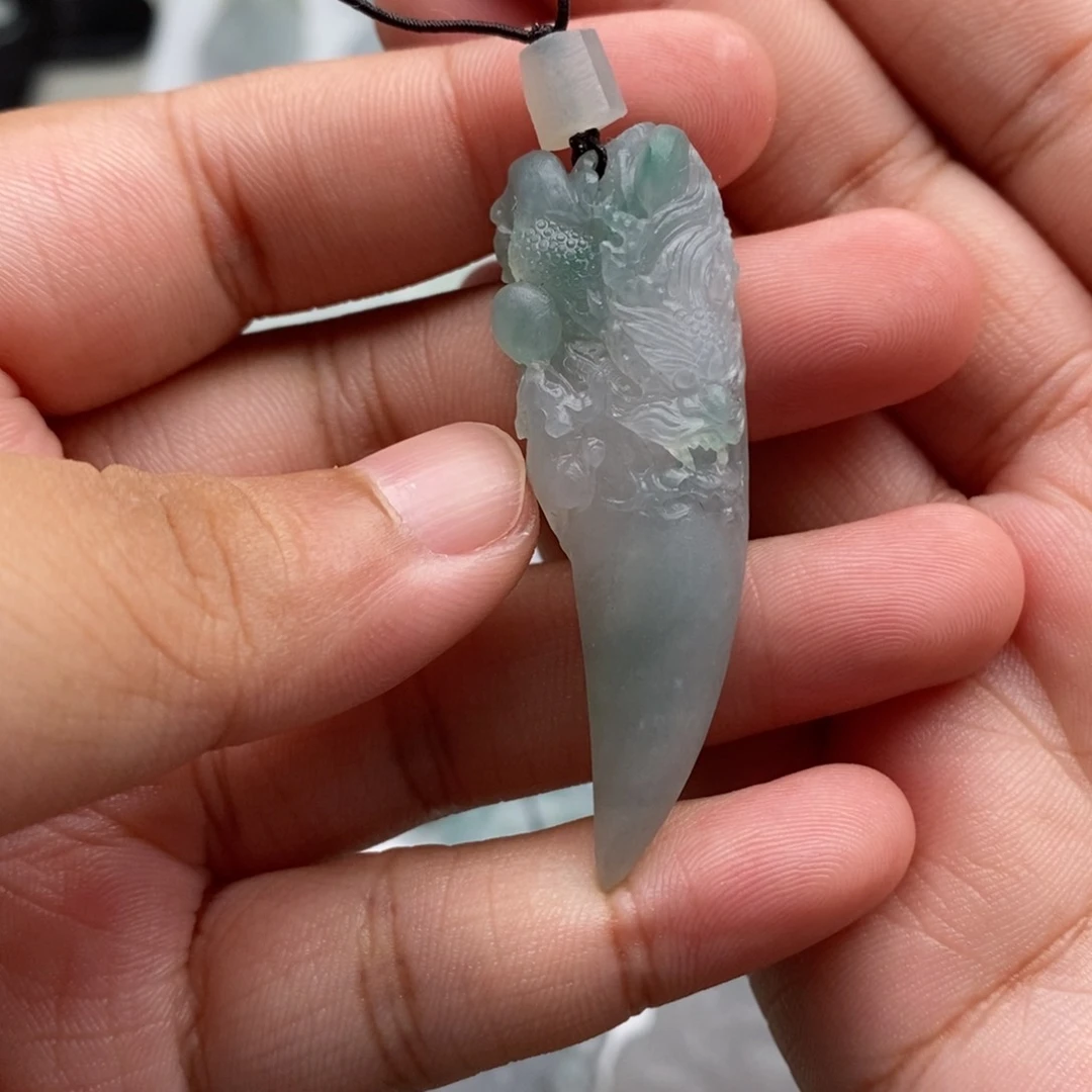 定制翡翠未镶嵌肖*强天然缅甸翡翠a货