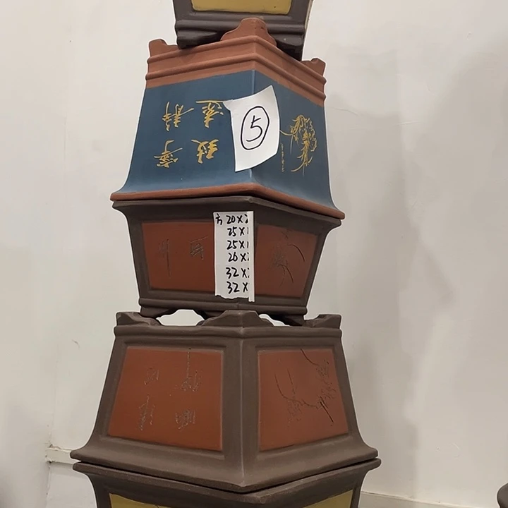 05紫砂花盆捡漏了
