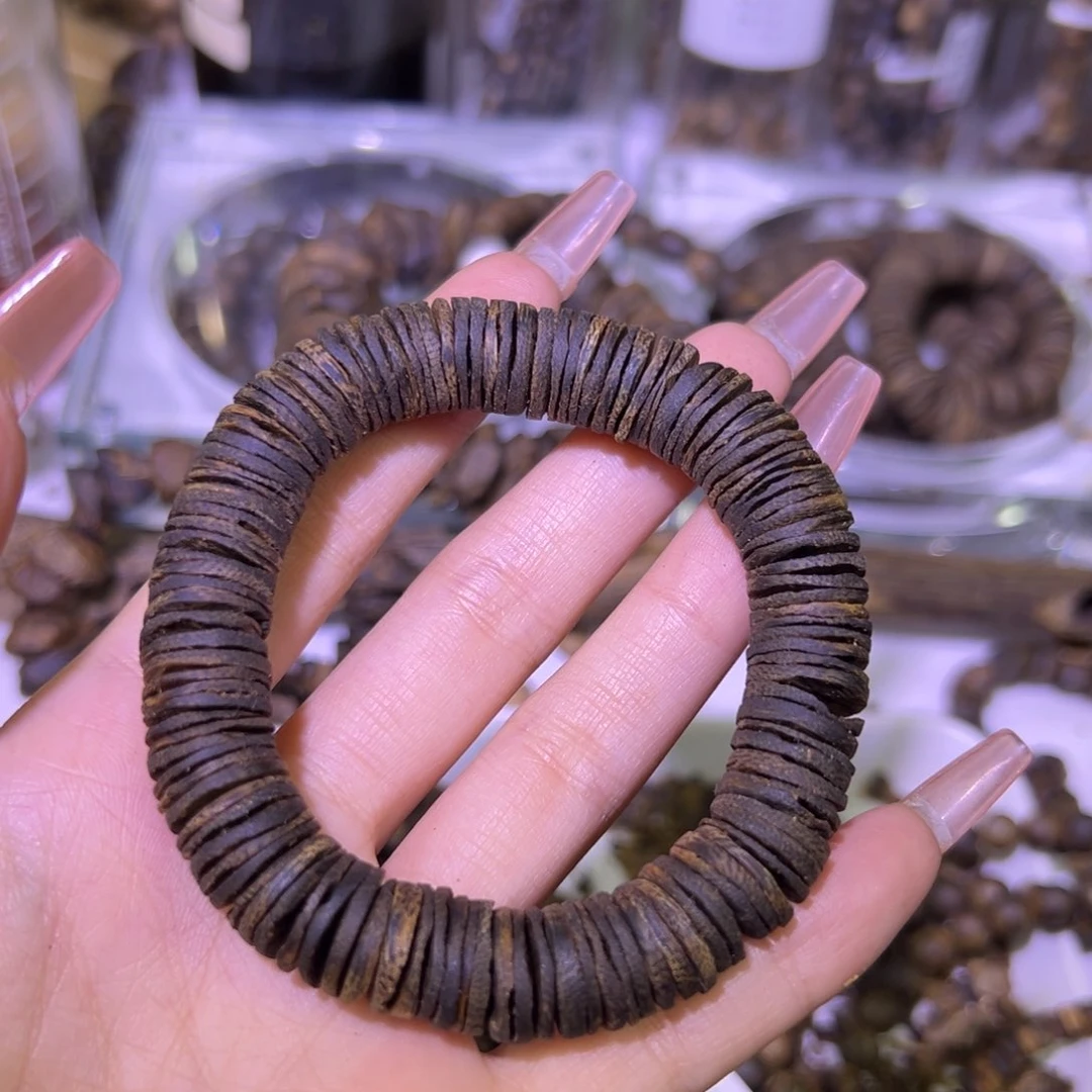 沉香手串七***风奇楠沉香白奇老料1.2高货20