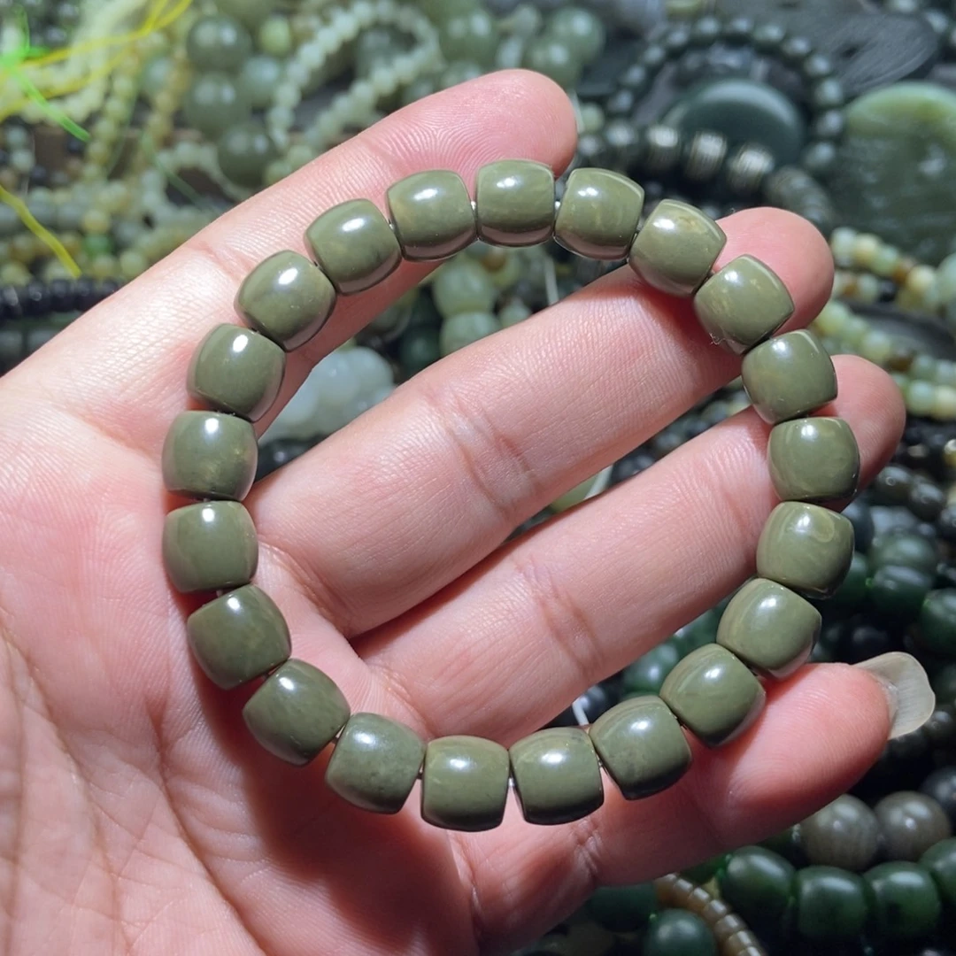 和田玉（糖玉）未镶嵌手链