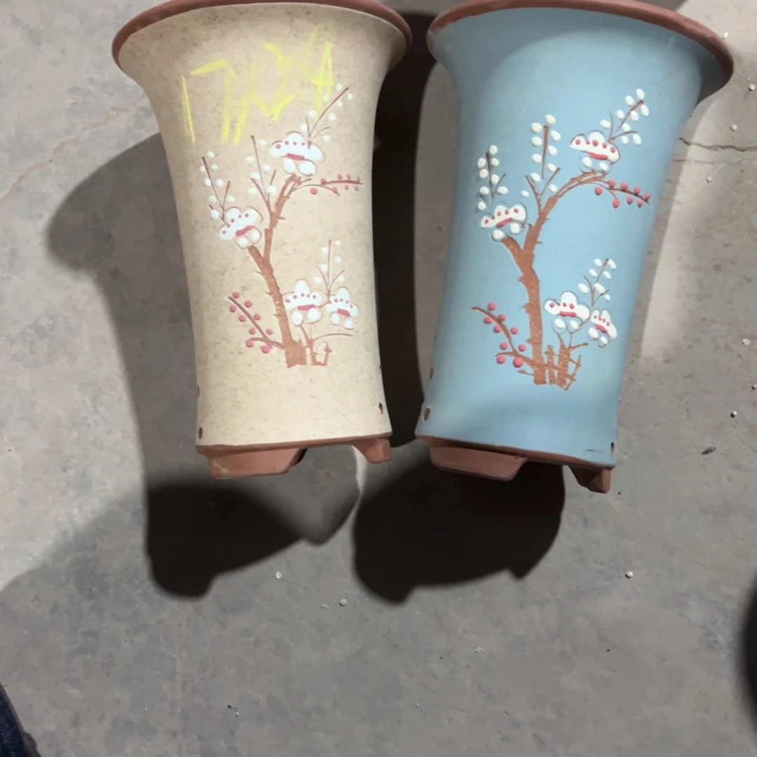 宜兴川阁紫砂花盆