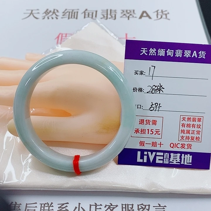 未镶嵌手镯翡翠天然17