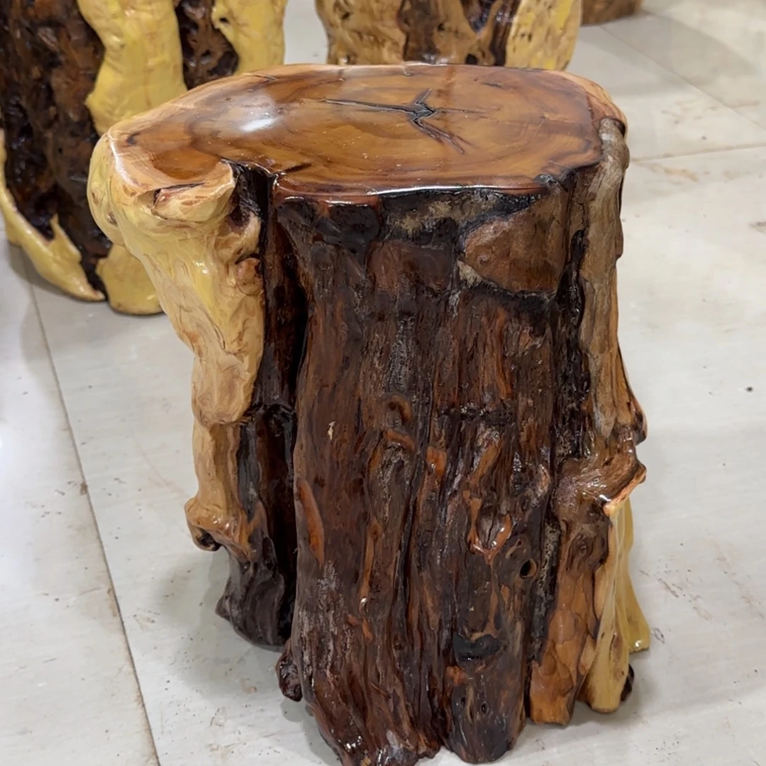 汤***傲龙纹鸡心枣木手工艺品