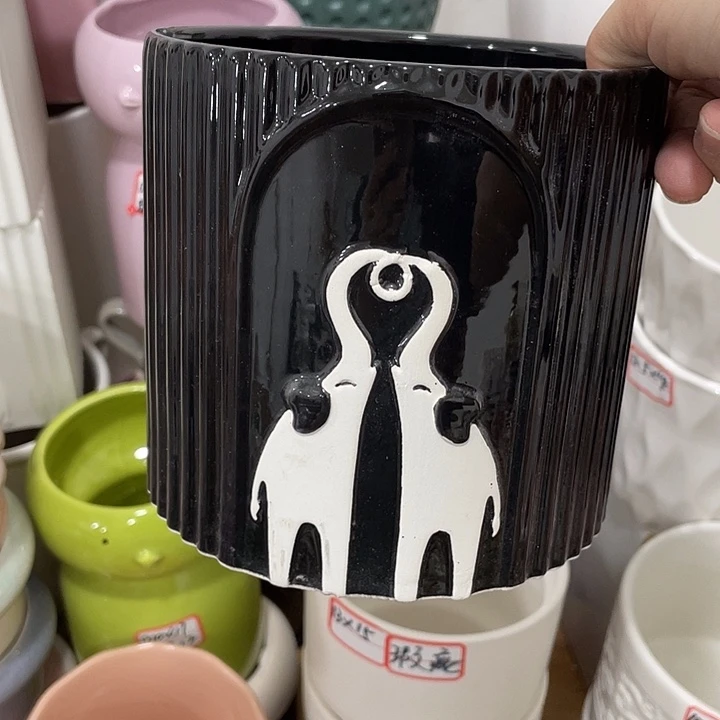 陶瓷花盆凑12米包邮