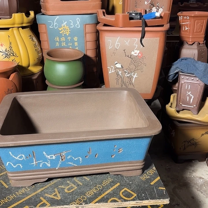 紫砂花盆紫砂花盆