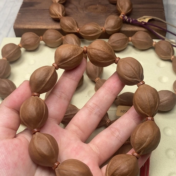 橄榄核手串/手链༒*鹄梅林铁核素串2027