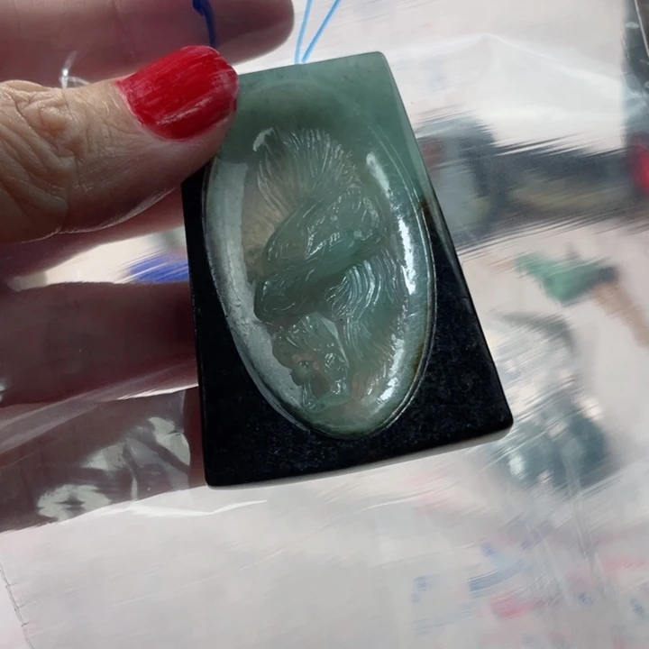 颈饰未镶嵌翡翠成品