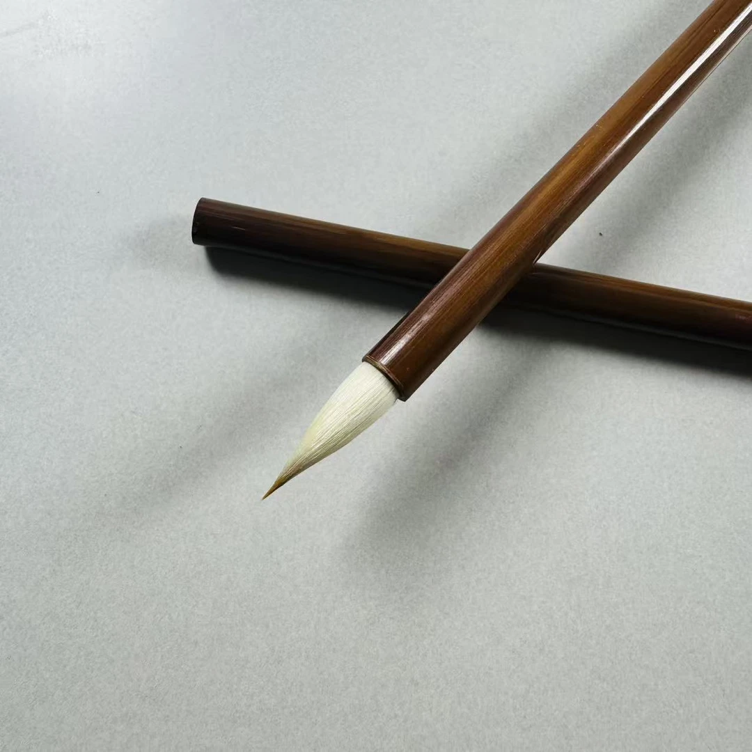 【杀破狼】出峰2.5口径0.75专业小行书毛笔