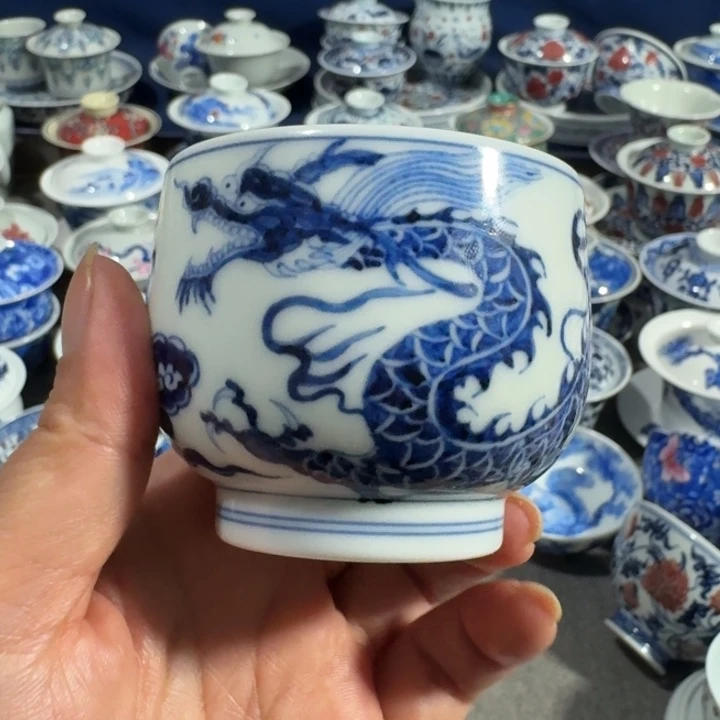 景德镇手工手绘杯