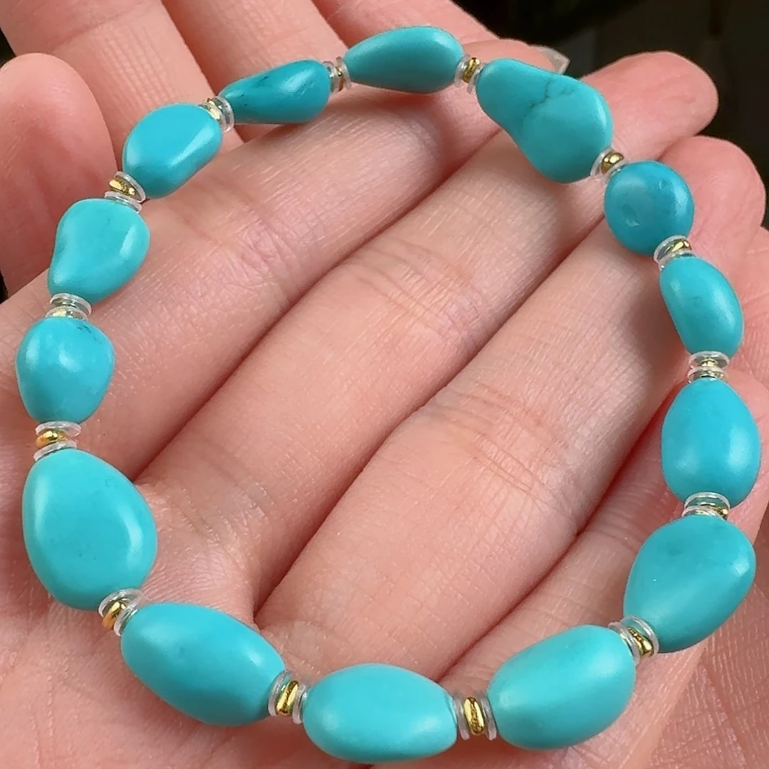 绿松石珠宝奇石未镶嵌