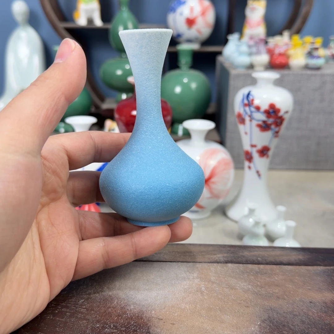 陶瓷手工小花器摆件