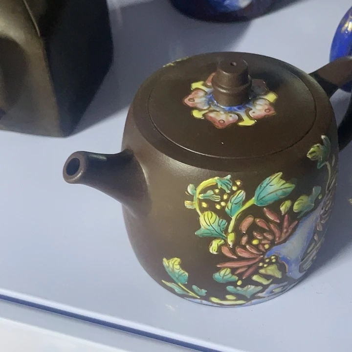 紫砂茶壶紫砂壶大家都知道喜欢紫砂