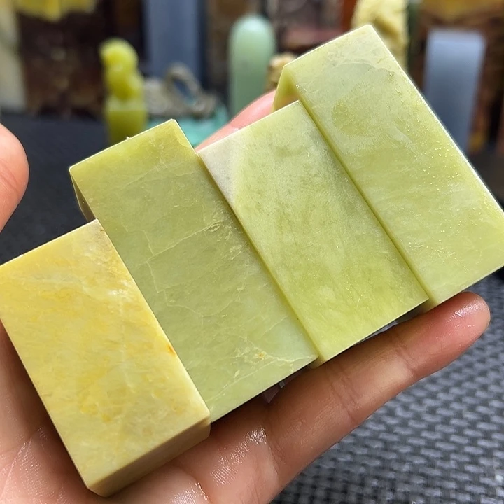 沐***沐青田石印章石印章石