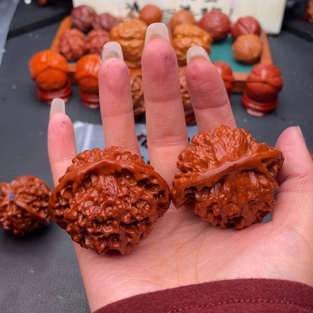 文玩核桃把件官帽