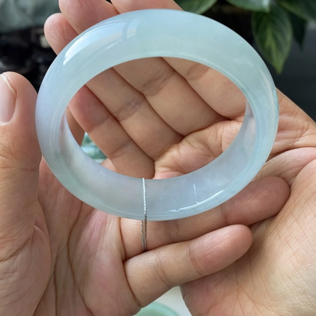 翡翠未镶嵌手镯天然