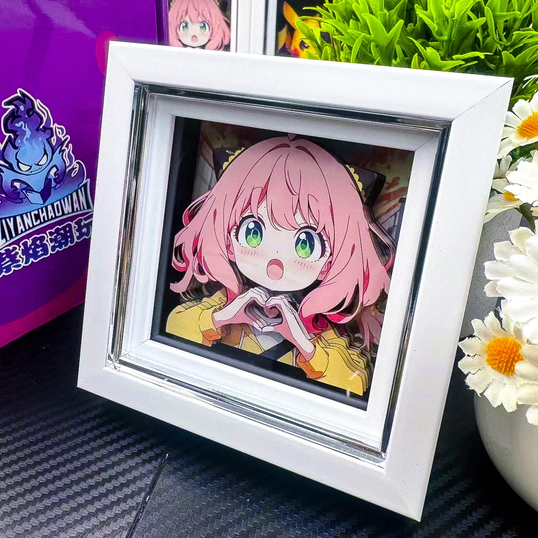 动漫手工立体小方块摆件摆台创意可爱