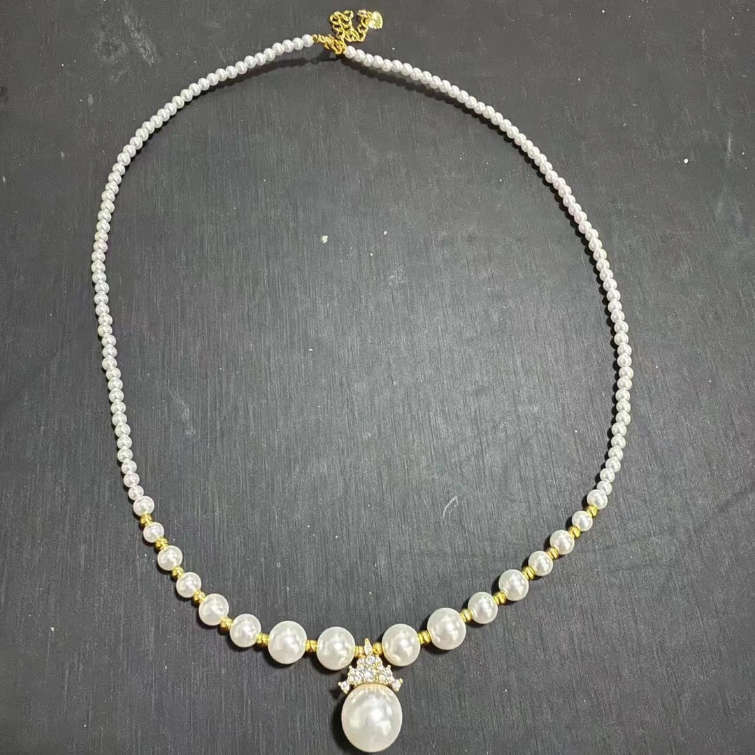 收藏级轻奢时尚气质简约精致项链Fdm126202