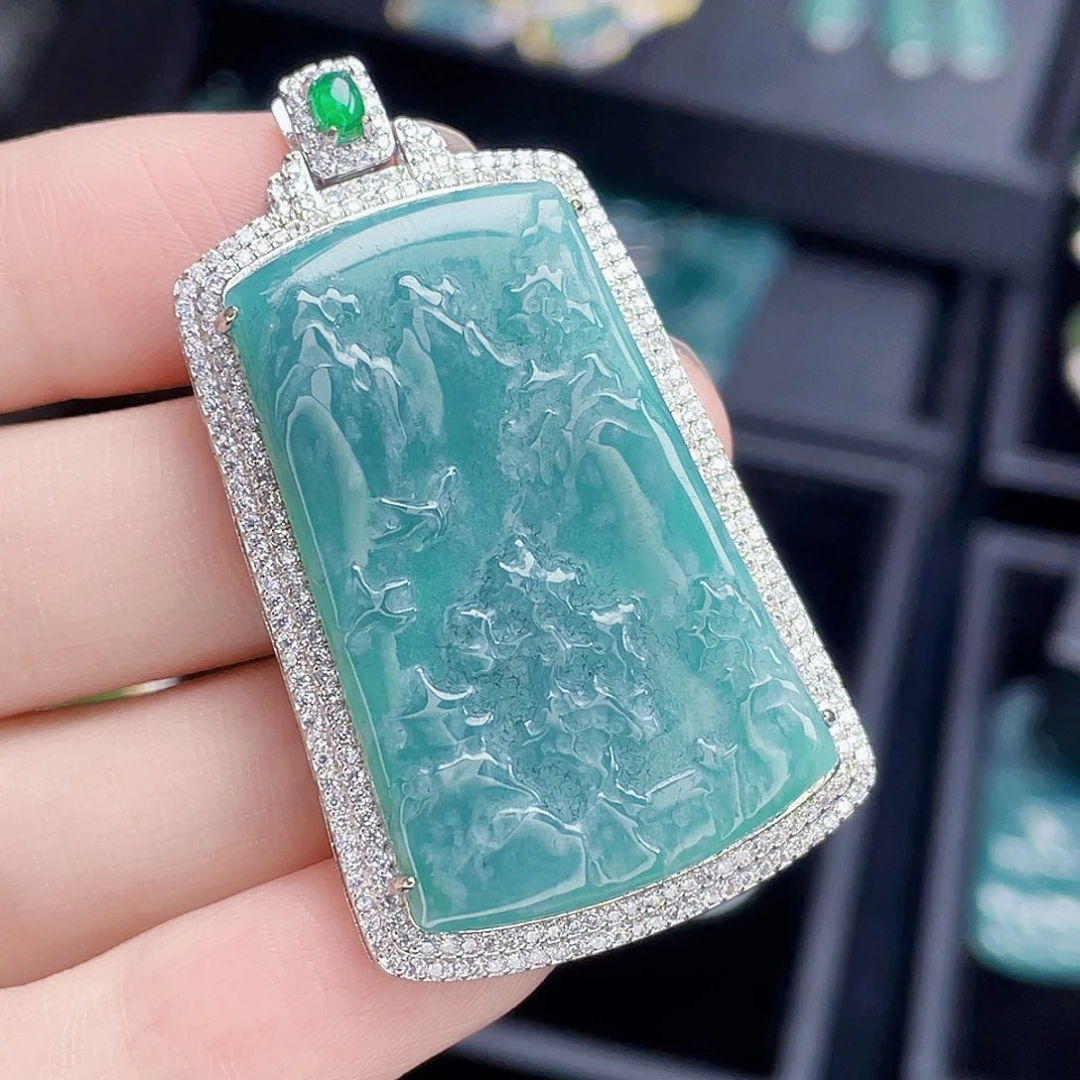 翡翠吊坠(不含链)未镶嵌