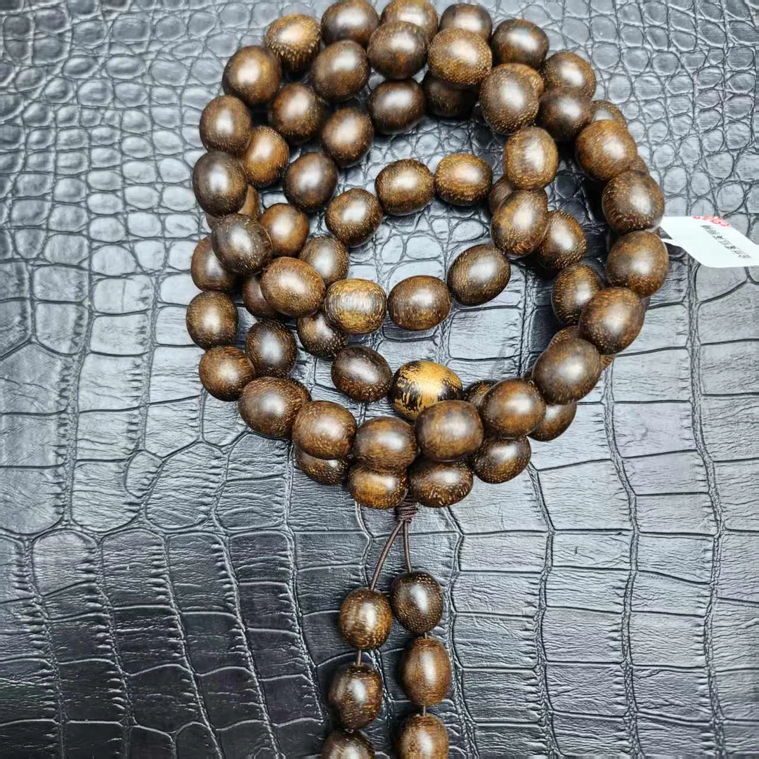 [小胖文玩] 沉香木串（多样性发其一）S49