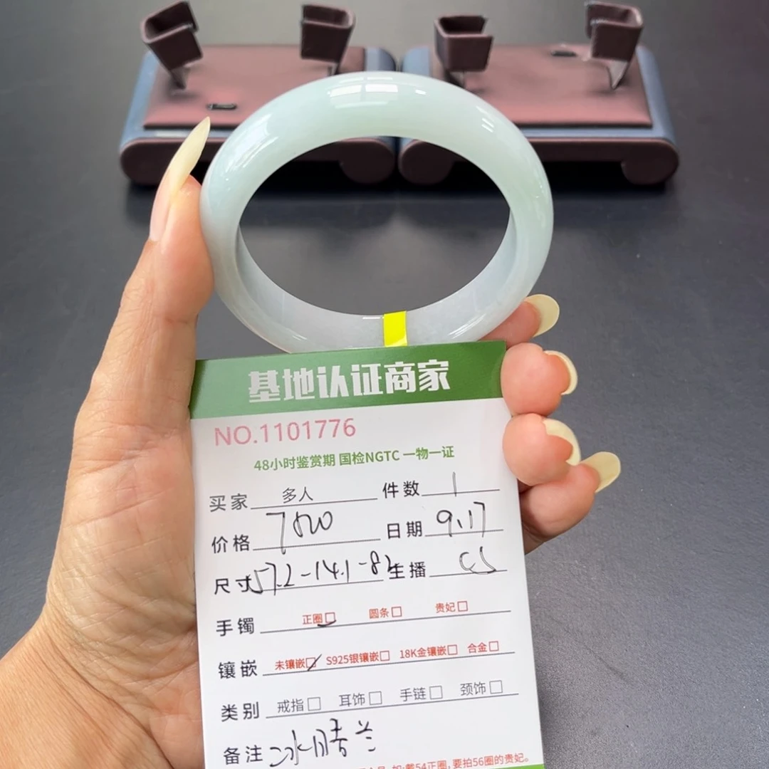 未镶嵌手镯翡翠多人