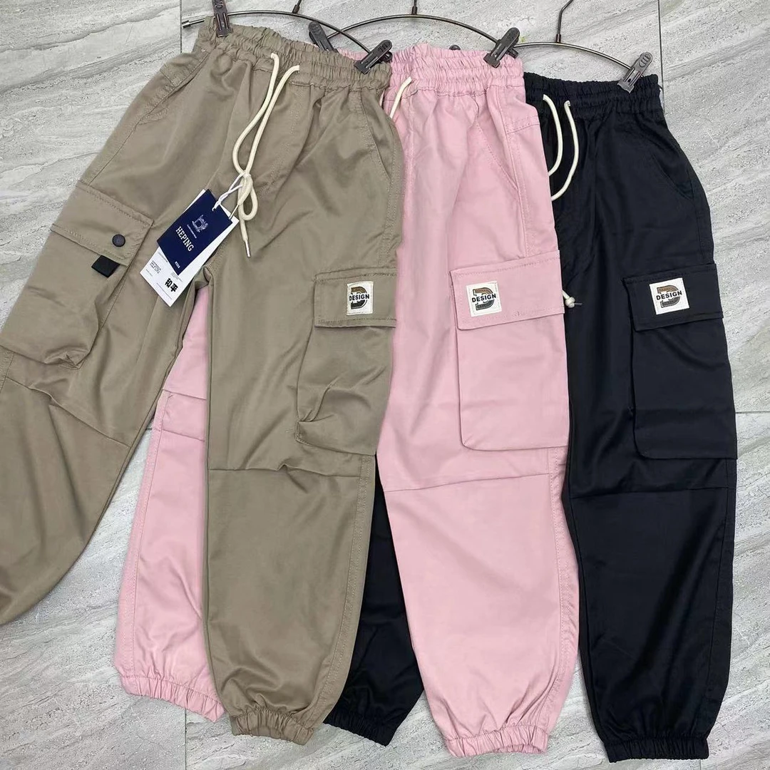 2025 春秋中大童单裤工装裤DES