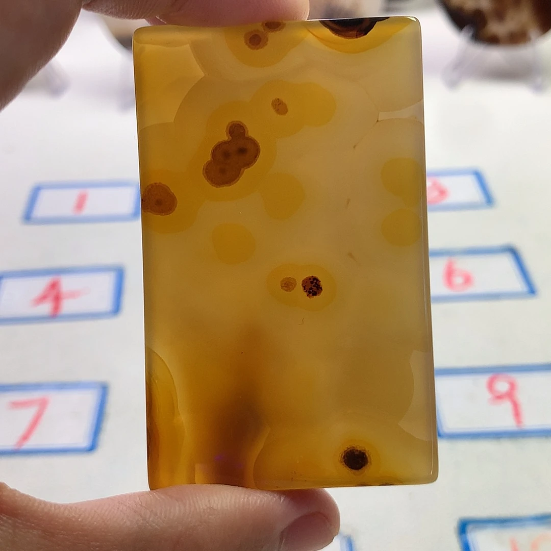 未镶嵌玛瑙/玉髓珠宝半成品