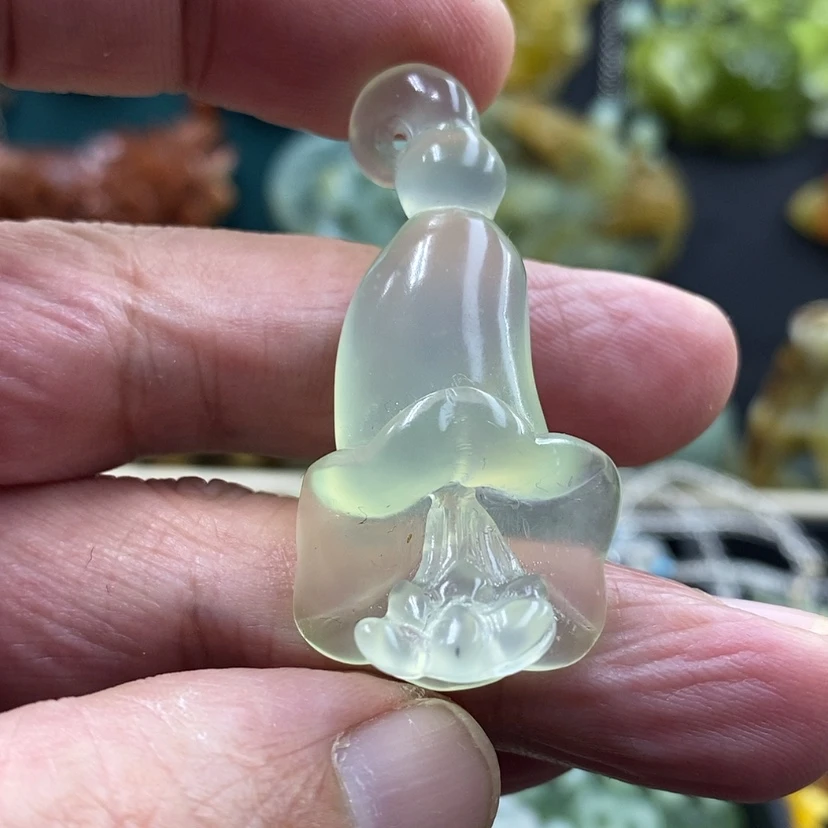 【闪购商品】未镶嵌蛇纹石玉吊坠