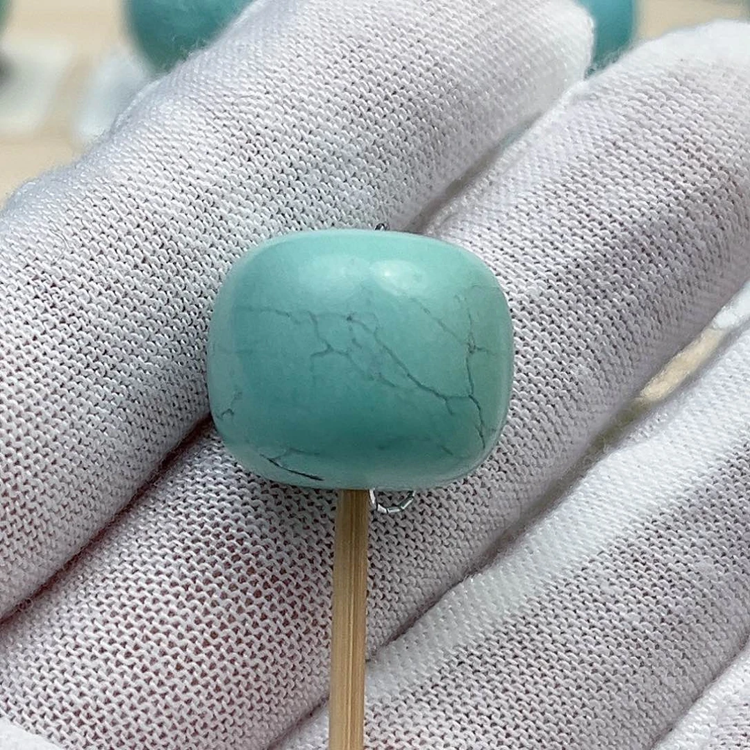 长***花绿松石未镶嵌配饰